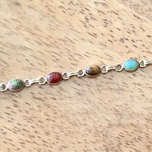 Multi Colored Stone bracelet